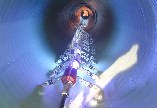 云棽哲管道檢測(cè)機(jī)器人